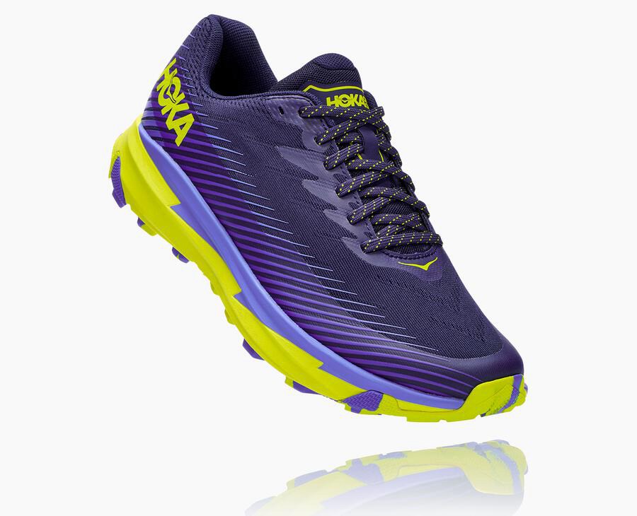 Hoka One One Trailove Tenisky Panske Modre/Zelene - Torrent 2 - 02798-NSJM